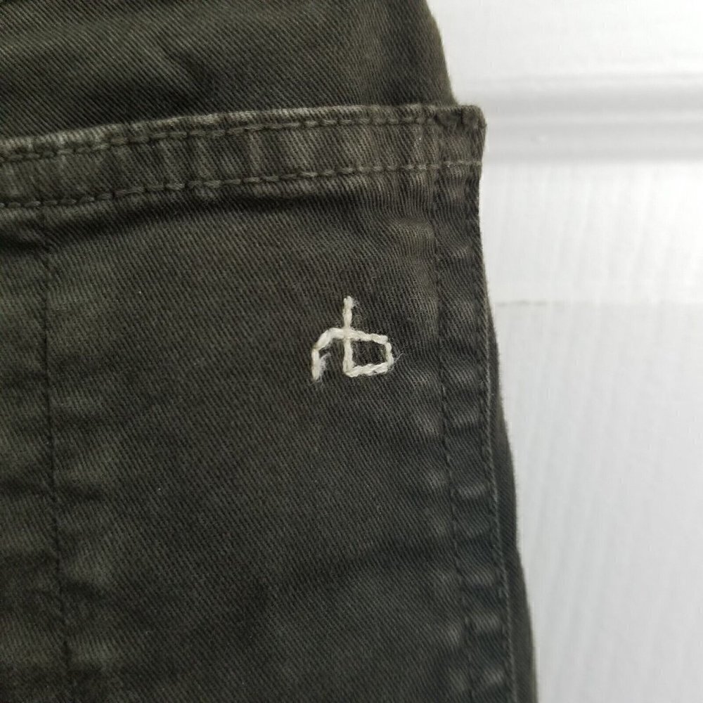 Rag + Bone for Intermix zipper Capri Black Size 26 - Picture 6 of 9